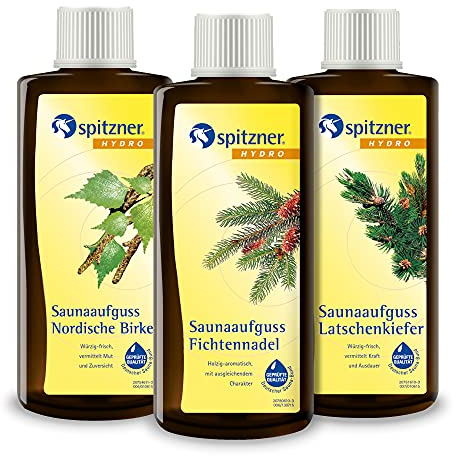 Spitzner Saunaaufguss Set Waldduft (3 x 190ml)