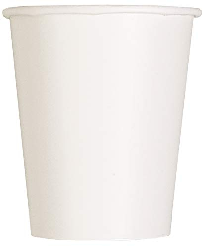 Unique Party 31046 31046-9oz White Paper Cups, Pack of 14