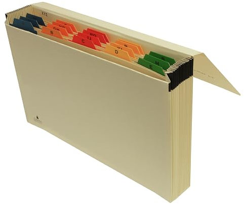 A-Z Hängeregistratur mit mehrfarbigen Mylar-Reitern