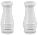 Le Creuset, Salt and Pepper Shaker Set of 2 - White