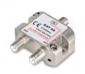Partitore 1 in/ 2 out per segnali d'antenna satellitari