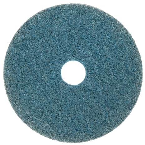 Klingspor NDS Lot de 10 Disques Abrasifs Non Tissés Universels NDS 800 pour Métal en Acier Inoxydable Very Fine Grade 180 Bleu 125 x 22 mm