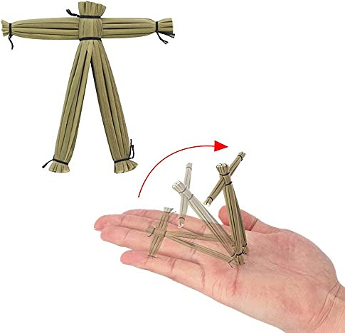 MilesMagic Magician's Voodoo Puppe Gimmick Spukerei Kleine Geist kontrolliert Gruselig Mentalismus Zaubertrick