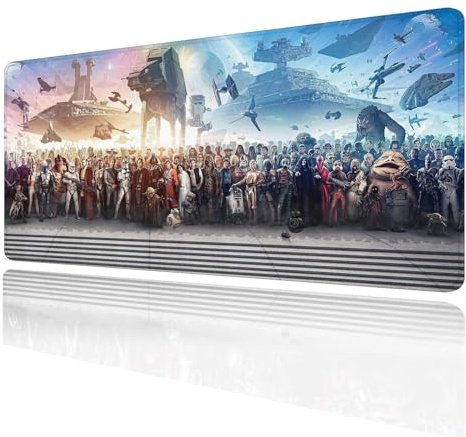 XXL Large Gaming Mouse Pad The Chosen One Custom Desk Pad,Mousepad with Anti-Slip Rubber Base,Stitched Frame Mouse Mat,Portable Desk Mat for Computer Keyboard Mice Laptop & PC,31.5X15.7 Inch