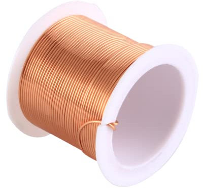 Magnetdraht Emaillierter Spulenwickeldraht 0,9 mm Dicke 10 m, Kupferdraht für DIY Motoren, Modell Motor Wicklungen
