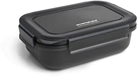 SmartShake Food Storage Container, Black - 800 ml.