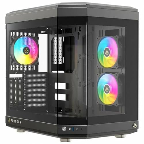 Boîtier Semi-Tour ATX Forgeon Noir