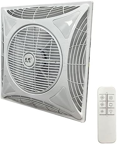 Moderno Ventilatore Da Soffitto A 3 Pale A 3 Velocità Con Telecomando, Luce A LED | Montaggio Su Superficie E Ad Incasso,Versione Nascosta,senza Luce,Friendly32