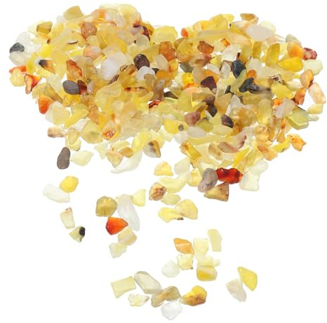 SUPVOX Ensemble De Pierres De Cristal – Gravier Blanc Naturel Ornements En Cristal Uniques Pour La Décoration Intérieure Idée