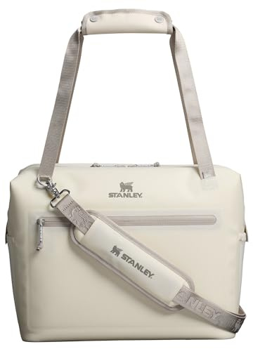 Stanley All Day Julienne Max - Bolsa térmica suave y lonchera de 20 cuartos de galón, enfriador de 30 latas con asas y correa, refrigeración de 12 horas, bolsa de viaje aislada con cremallera, sin BPA