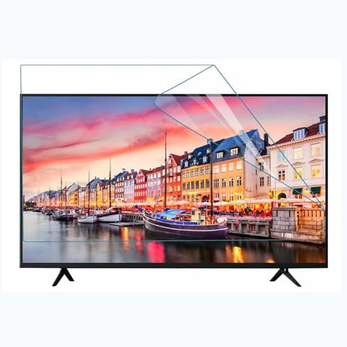 tyfuture Protection D'écran Antireflet Givré Protections Écrans TV Anti-lumière Bleue Anti-Rayures Protecteur D'écran Rendre La Lumière Douce pour Téléviseurs HD LCD LED OLED(75 inch 1645x930mm)