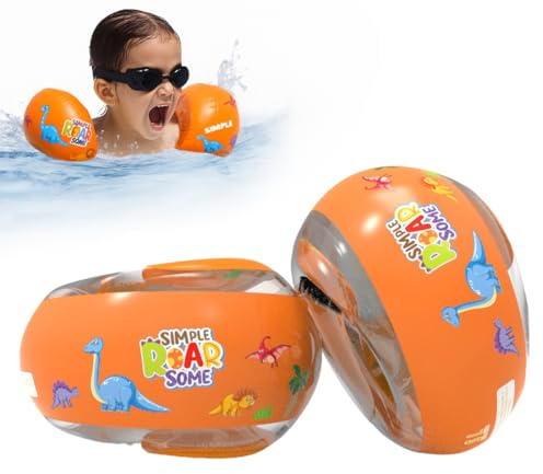 EIHI 1 Paar schwimmflügel rund, Für Kinder von 3 bis 14 Jahren und Erwachsene geeignet, 20-40KG, L