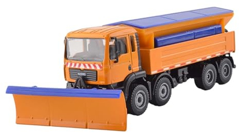 ZYIHNIRB Schneepflug LKW Spielzeug, Dekoration, Druckgussmodell für Jungen Und Mädchen Ab 3 Jahren
