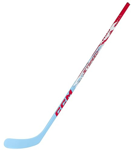 CCM JetSpeed FT - Mazza da hockey su ghiaccio per ragazzi (119 cm, Flex 10, curva 29, destra)