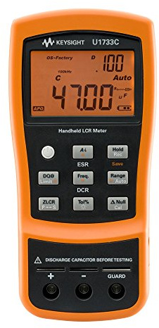 KEYSIGHT U1733C 100Hz/120Hz/1kHz/10kHz/100kHz Handheld LCR Meter