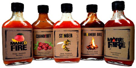 Suicide Sauces Box 5 x 200ml