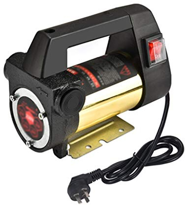 ARCH Pompa Travaso Gasolio 220V Corrente Pompa Aspira Olio Estrattore, Impugnatura Ergonomica, in Acciaio Inossidabile Girante, for Il Camion di Rifornimento di Carburante All'aperto (Color : 220V)