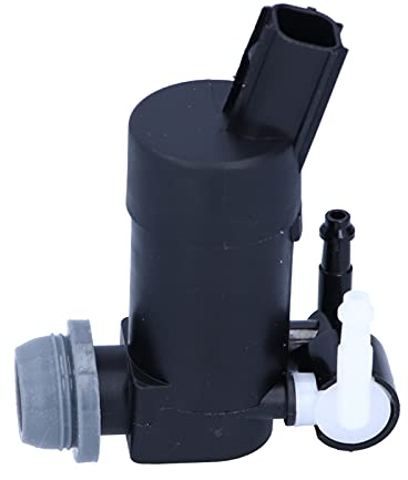 Windshield Washer Pump 2 Outlets Windshield Washer Wiper Pump Motor 1355124 Replacement Windshield Car Window Cleaning Tool Fit for C‑ Focus Mondeo