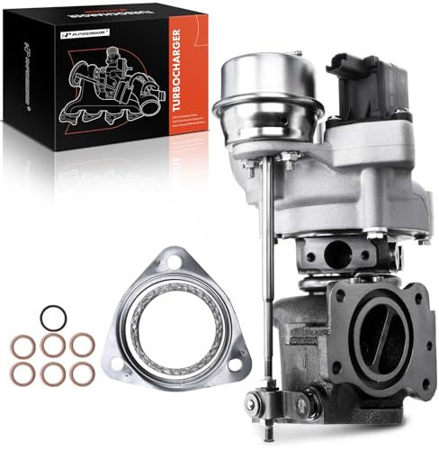 A-Premium Complete Turbo Turbocharger Kit, with Wastegate Actuator & Gasket, Compatible with Mini Cooper 07-15, Cooper Countryman 11-16, Cooper Paceman 13-16, 1.6L, R56 R57 R58, Replace# 53039880163