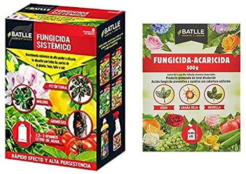 Semillas Batlle Fungicida Sistemico 250g &, Fungicida Anti Oídio, 500 g