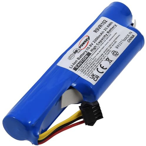 Batteria per robot aspirapolvere Vileda VR102, Vileda VR ONE, 10,8 V, agli ioni di litio