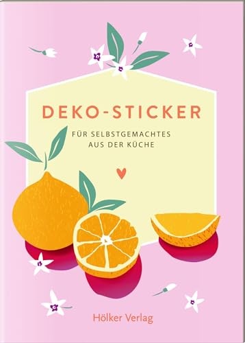 Deko-Sticker - Orangen: Für Selbstgemachtes aus der Küche (Küchenpapeterie)