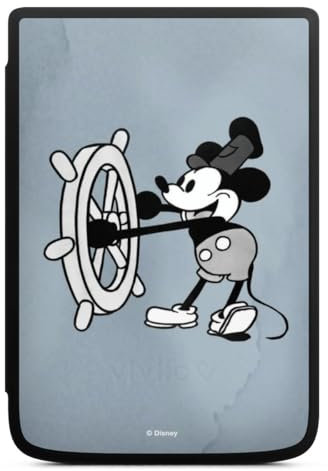 DeinDesign Coque pour liseuse Compatible avec Vivlio Touch HD Plus Etui pour liseuse Protection pour liseuse Mickey Maritime Vintage