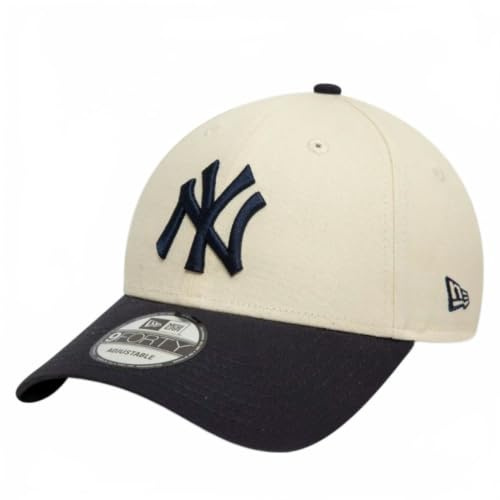 New Era Baseball Cap Colour Block 9Forty New York Yankees Light Navy