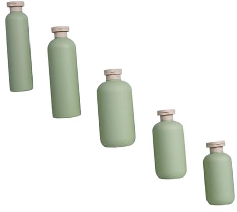 GETAJGHSD 5stücke Teiliges Aus Praktischen Nachfüllflaschen Für Shampoo Und Duschgel Auslaufsichere Flaschen Für Reisen Und Zuhause Für Toilettenartikel Und Pflegeprodukte