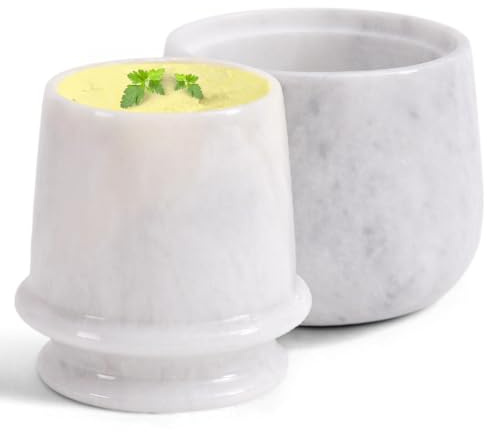 Butter Keeper Design D (Blanc, 10,2 cm)