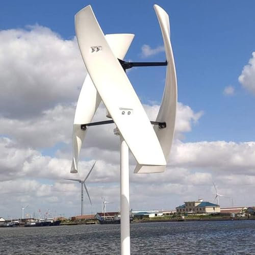 Generador de turbina eólica de eje vertical, tecnología Maglev de alta eficiencia con controlador de carga para energía fuera de la red en aplicaciones domésticas y comerciales de RV marinas