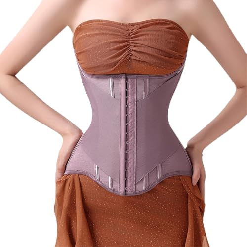 Yixinly Korsett Damen Bauchweg, Waist Trainer Damen Fitness Waisttrainer Bauchweggürtel U-förmiger