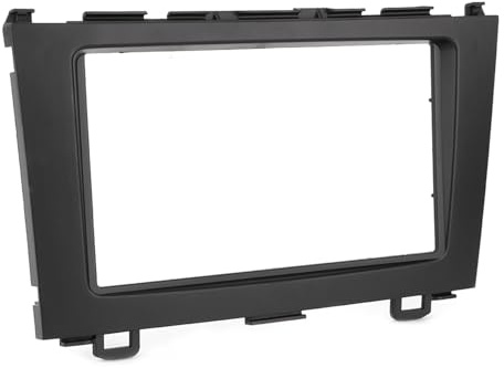 Ausla Panel de Fascia para Radio Estéreo con DVD para Automóvil, Kit de Tablero de Doble DIN, Plástico de Alta Resistencia, 173 X 98 Mm y 178 X 102 Mm para CRV 2007 2010, Instalación de