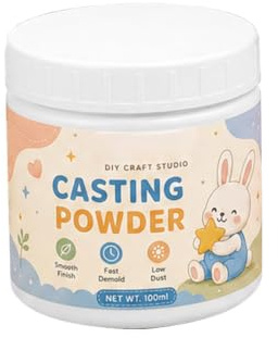 Polvere di Gesso 100 millilitri Gesso per stampi