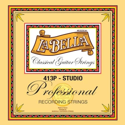 La Bella Studio 413 P, strängar för klassisk gitarr