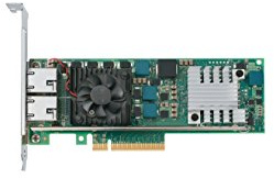 Intel X520-T2 Interno Ethernet 10000Mbit/s Adaptador y Tarjeta de Red - Accesorio de Red (Interno, Alámbrico, PCI-E, Ethernet, 10000 Mbit/s)