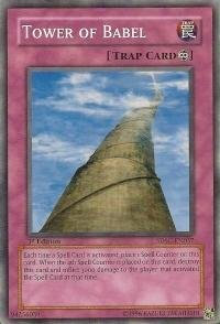 Yu-Gi-Oh! - Torre de Babel (SDSC-EN037) - Comando de lanzadores de hechizos de mazo de estructura - Edición ilimitada - Común