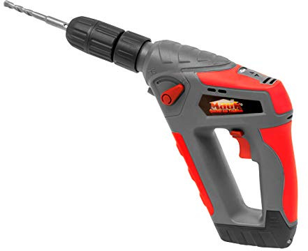MAUK® Akku Schlaghammer 14,4V Li-Ion SDS | Hammerbohrer für Beton & Stein, Akku Bohrhammer mit 6 Bohrern, 5 Bits & Koffer, kabelloser Schlagbohrer mit Schnellwechselaufnahme