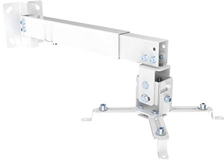 Equip Universal (projektor tak/väggfäste höjd och avstånd justerbar max. 20 kg) vit