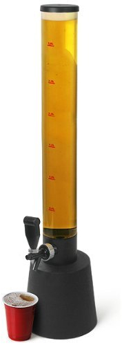 Dispensador de bebidas Gulp Beer Tower | dispensador de cerveza de 3,5 litros, torre de cerveza de mesa, torre de cerveza en casa, dispensador de cerveza en casa, dispensador de cerveza para fiestas,