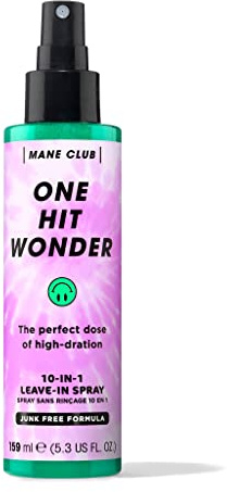 MANE CLUB One Hit Wonder 10-in-1 Leave-In Spray, cruelty free, vegan, no sulfates or parabens, 5.3 Oz