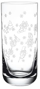 Villeroy & Boch – Ensemble De Verres Long Drink Toy's Delight Avec 2 Verres À Boire En Cristal, Verre, Transparents, Résistants Au Lave-Vaisselle, Contenance De 330 Ml