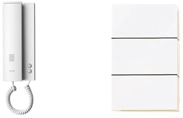Schneider Electric Ritto 1763070 Wohntelefon,Gegensprechanlage, Türsprechanlage Weiss & Honeywell Home D117 Mechanischer Gong Ding Dong