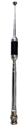 Albrecht BNC 27 CB-Funk Teleskopantenne - 90 cm Antenne für Funkgeräte | Ausziehbar von 19 bis 90 cm, 27 MHz Frequenzbereich, BNC-Anschluss, 50 W Belastbarkeit und 2,0 dBi Gewinn
