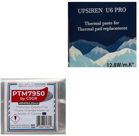 COMPUTERSYSTEMS REPAIR SERVICES DATA RECOVERY PTM7950 av CSGR & UPSIREN U6 PRO 20 g set – ultimat termisk hantering för högpresterande system