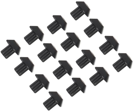 48pcs Rubber Range Burner Grate Feet Replacement Black
