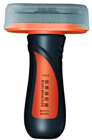 Ciieeo Agente Impermeabilizante para Parabrisas de Automóvil 100 Ml, Resistente Lluvia, Compacto y Portátil, Aplicación para Cristal Delantero, Uso en Cualquier Estación y Viaje