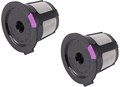 DIYEAH 2 Piezas Colador de Café Inoxidable con Filtro de para Cocina Accesorios de Tazas Reutilizables Filtros para Cafetera y