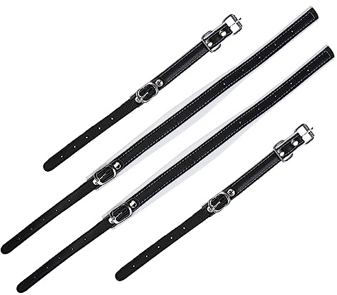Akkordeonriemen 48-60-72 Bass, Verstellbar, 1 Satz, Schwarz | Pu Ausführung, für 48-60-72-bass Modelle, Verschleißfest und Laborsparend, als Zubehör für Musikinstrumente