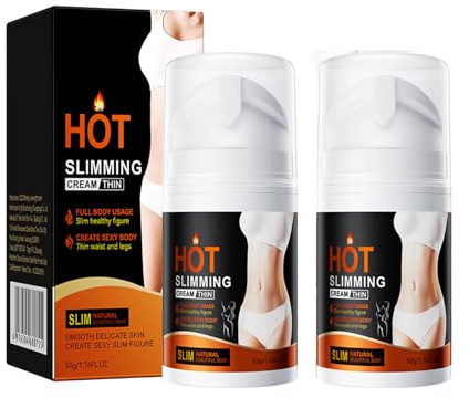 Crème Amincissante Chauffante,Soin Raffermissant Anti-Cellulite Pour Femme,Brûle-Graisse Efficace,Raffermit La Peau Pour Taille,Cuisses Et Ventre,50g